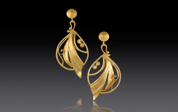 Earrings-18k- Diamonds-Jewelry-Design