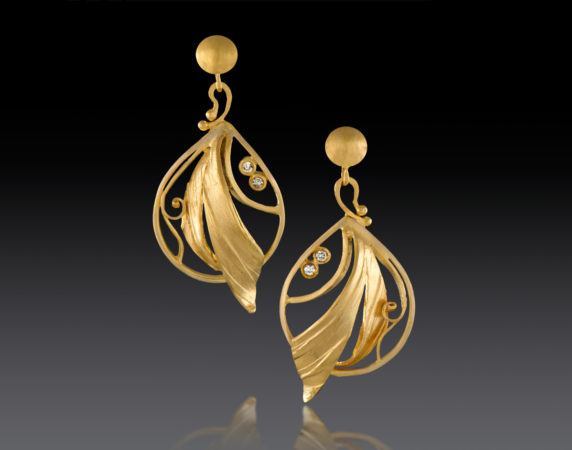 Earrings-18k- Diamonds-Jewelry-Design