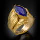 Ring-18k-Tanzanite-and-Diamonds